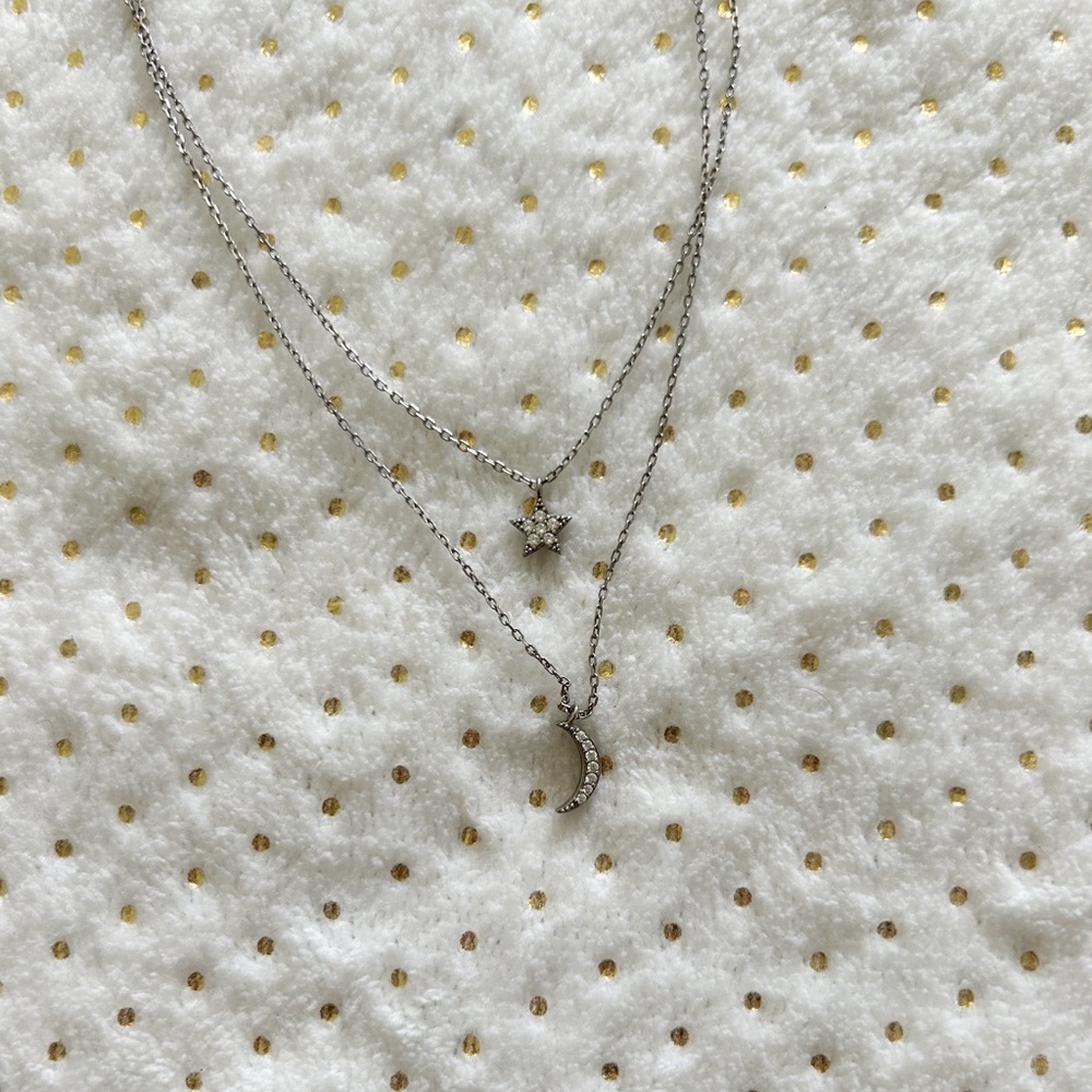 Star and Moon Necklace